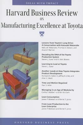 Harvard Business Review on Manufacturing Excell... 142217977X Book Cover