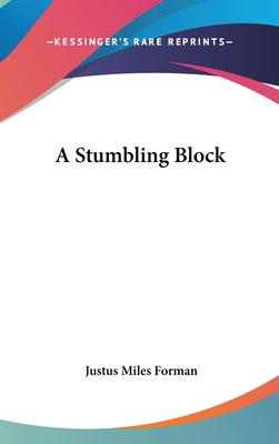 A Stumbling Block 054834860X Book Cover