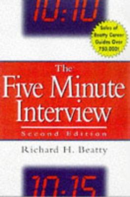 The Five-Minute Interview 0471192953 Book Cover