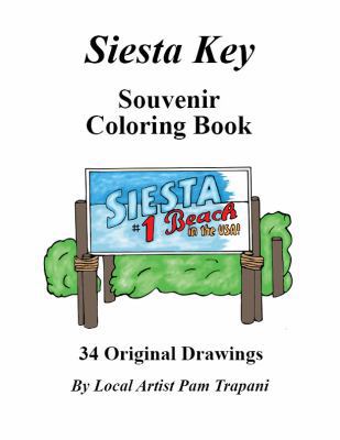 Paperback Siesta Key Souvenir Coloring Book
