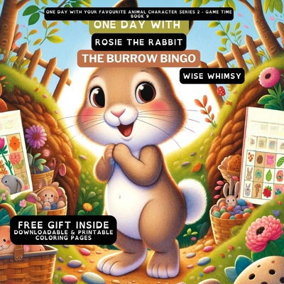 One Day With Rosie the Rabbit: The Burrow Bingo B0CQ49TLD8 Book Cover