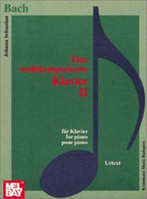 Wohltemperiertes Klavier II 9638303034 Book Cover