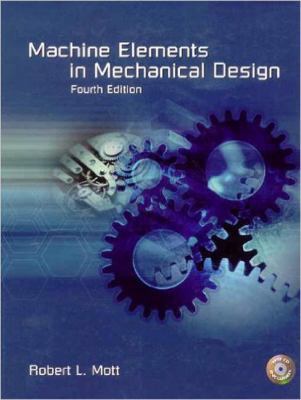 Machine Elements in Mechanical Design [With CDROM] 0130618853 Book Cover