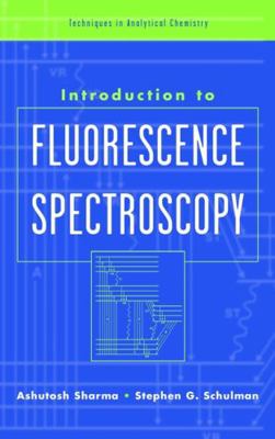 Introduction to Fluorescence Spectroscopy 0471110981 Book Cover