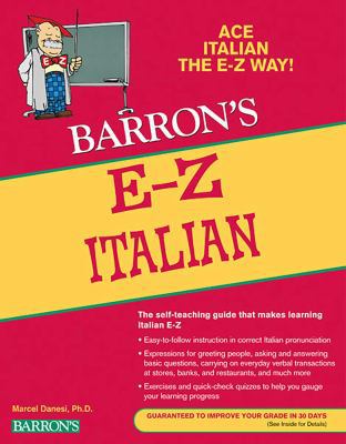 Barron's E-Z Italian 0764144545 Book Cover