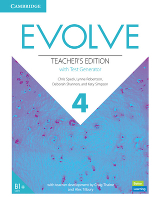 Evolve Level 4 Teacher's Edition with Test Gene... 1108405185 Book Cover