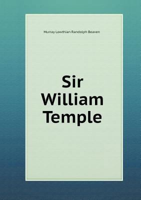 Sir William Temple 5518616848 Book Cover