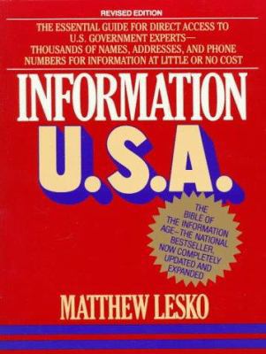 Information U.S.A.: Revised Edition 0140467459 Book Cover