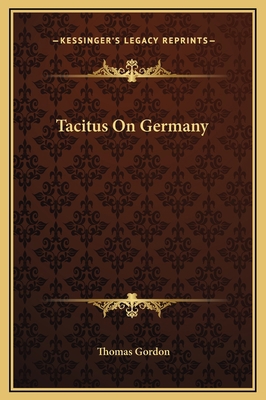 Tacitus On Germany 1169177913 Book Cover