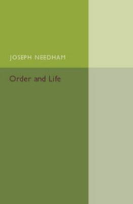 Order and Life 110750483X Book Cover