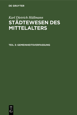 Gemeinheitsverfassung [German] 3112463757 Book Cover