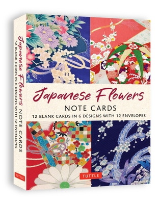 Japanese Flowers, 12 Note Cards: 12 Blank Cards... 0804857776 Book Cover