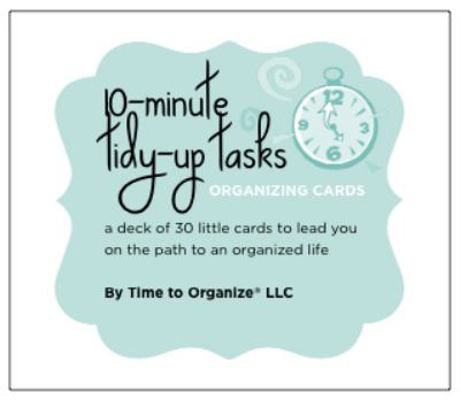 10-Minute Tidy-Up Tasks Organizing Cards 0978673352 Book Cover