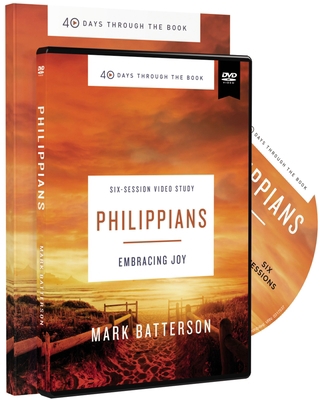 Philippians Study Guide with DVD: Embracing Joy 0310125952 Book Cover