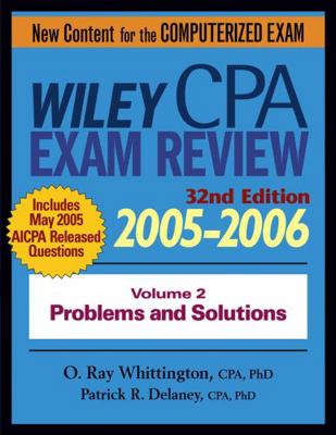 Wiley CPA Examination Review 2005-2006, Problem... 0471719412 Book Cover