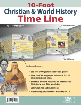 10-Foot Christian & World History Time Line 1628629029 Book Cover