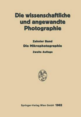 Die Mikrophotographie [German] 3662274728 Book Cover