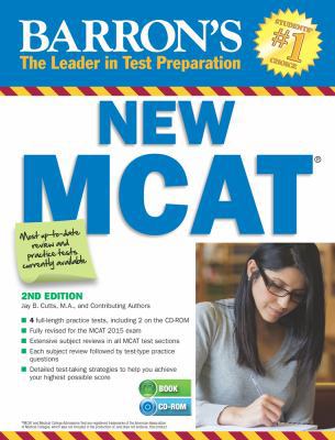 Barron's New MCAT with CD-ROM 1438074557 Book Cover