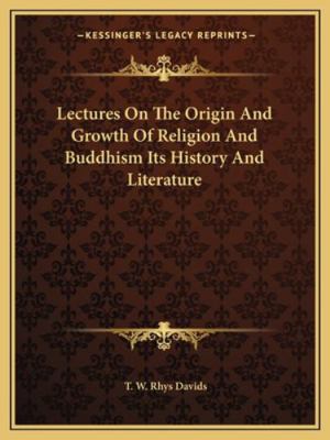 Lectures On The Origin And Growth Of Religion A... 1162810696 Book Cover
