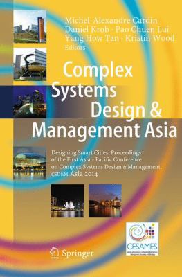 Complex Systems Design & Management Asia: Desig... 3319363646 Book Cover