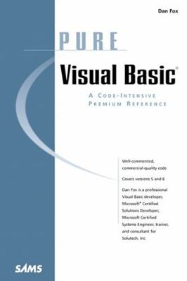 Pure Visual Basic 6 067231598X Book Cover