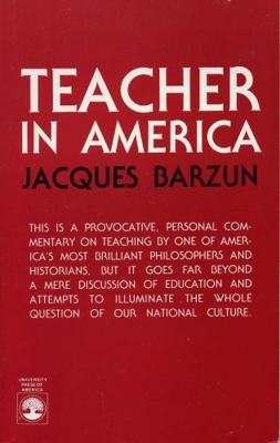 Teacher in America 0819154474 Book Cover