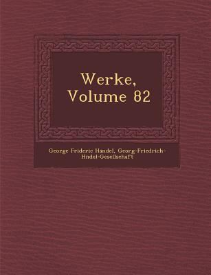 Werke, Volume 82 1249974593 Book Cover