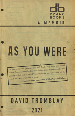 As You Were 1950539229 Book Cover