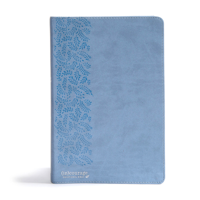 CSB (In)Courage Devotional Bible, Blue Leathert... 1535924969 Book Cover