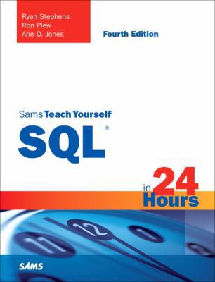 Sams Teach Yourself SQL in 24 Hours 0672330180 Book Cover