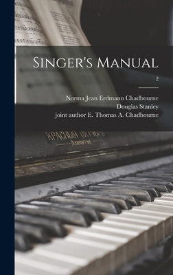 Singer's Manual; 2 101399261X Book Cover