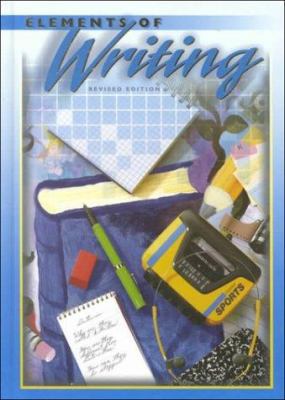 Elements of Writing: First Course 0030508622 Book Cover