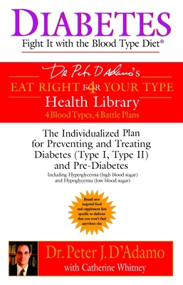 Diabetes: Fight It with the Blood Type Diet 042520006X Book Cover