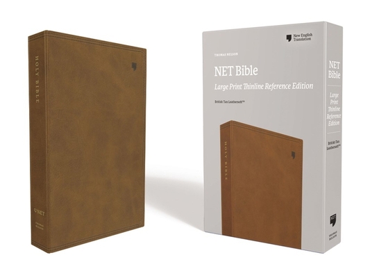 Net Bible, Thinline Reference, Large Print, Lea... [Large Print] 0785229167 Book Cover