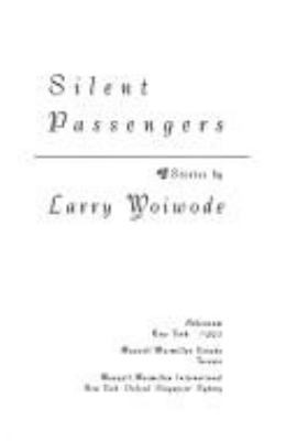 Silent Passengers 0689121598 Book Cover