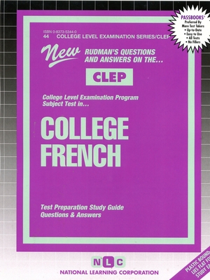 College French 0837353440 Book Cover