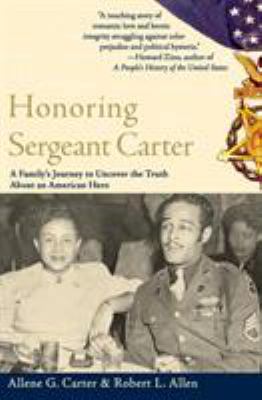 Honoring Sergeant Carter: A Family's Journey to... 0060936738 Book Cover