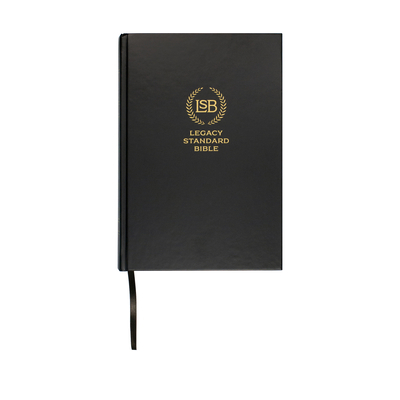 Lsb Large Print Wide Margin Black Hardcover 1636640761 Book Cover