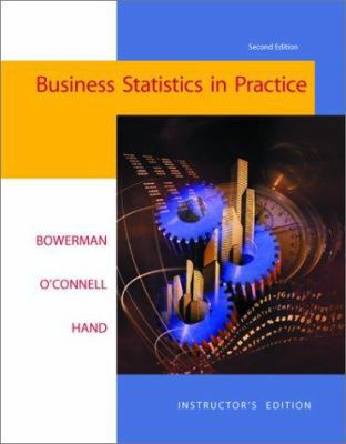 Business Statistics in Practice with Student CD... 0072416653 Book Cover