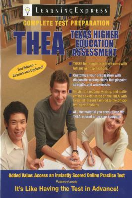 THEA: Texas Higher Education Assessment 1576857565 Book Cover