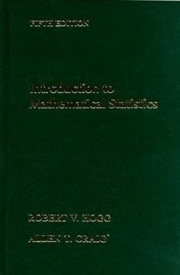 Introduction to Mathematical Statistics 0023557222 Book Cover