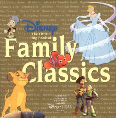 Disney the Little Big Book of Family Classics 1932183167 Book Cover