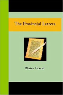 The Provincial Letters 1595479929 Book Cover