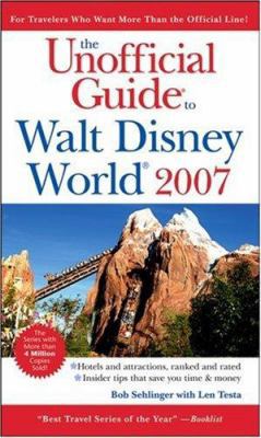 The Unofficial Guide to Walt Disney World 2007 ... 047179032X Book Cover
