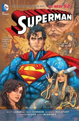 Superman Vol. 4: Psi-War (the New 52) 1401250947 Book Cover