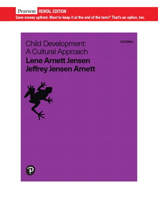 Child Development: A Cultural Approach [rental ... 0136636659 Book Cover