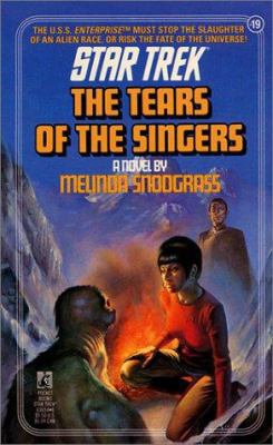 The Tears of the Singers Star Trek 19 B005KNFLSS Book Cover