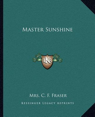 Master Sunshine 1162673176 Book Cover
