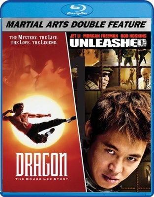 Blu-ray Martial Arts Double Feature: Dragon - The Bruce Lee Story / Unleashed Book