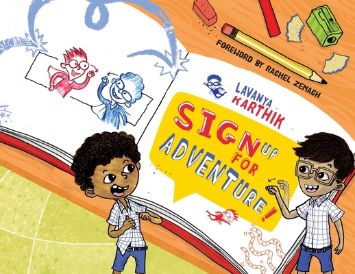 Sign Up for Adventure!: The Doodling Duo Vs. Sp... 194952809X Book Cover